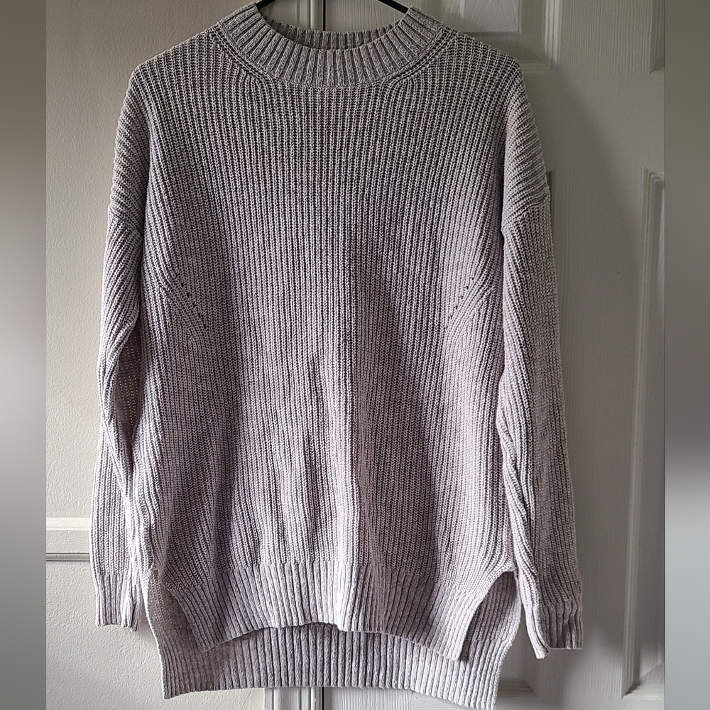 BP Heather Gray Knit Pullover